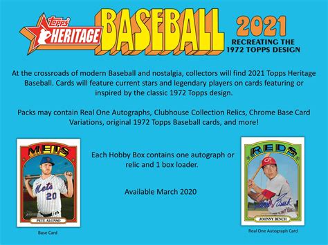 2021 topps heritage checklist